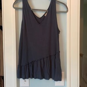 Navy Anthropology Tank Top